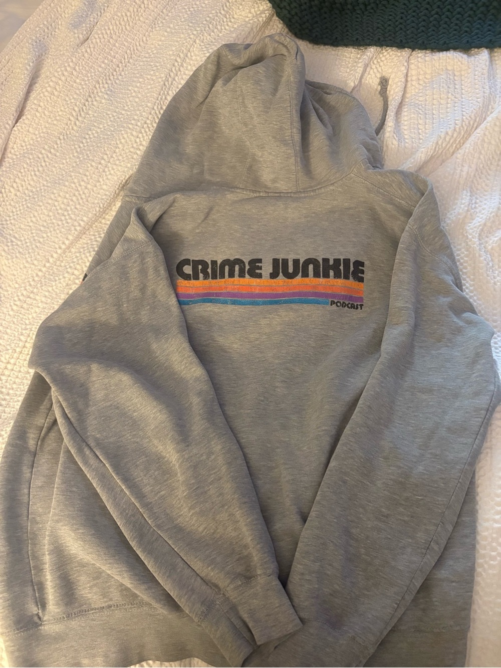 Crime Junkie Retro Zip Up Hoodie